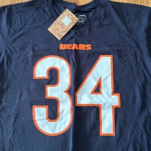 Walter Payton Chicago bears T-shirt tee Mitchell & Ness Brand New NWT Large L